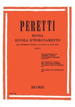 Peretti nuova scuola d'insegnamento del trombone tenore a macchina parte i