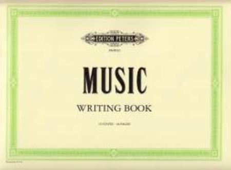 Peters music writing book