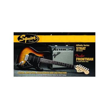 Fender stratocaster squier - affinity pack  hss 15g bsb 230v eu no-bag - 0301814632