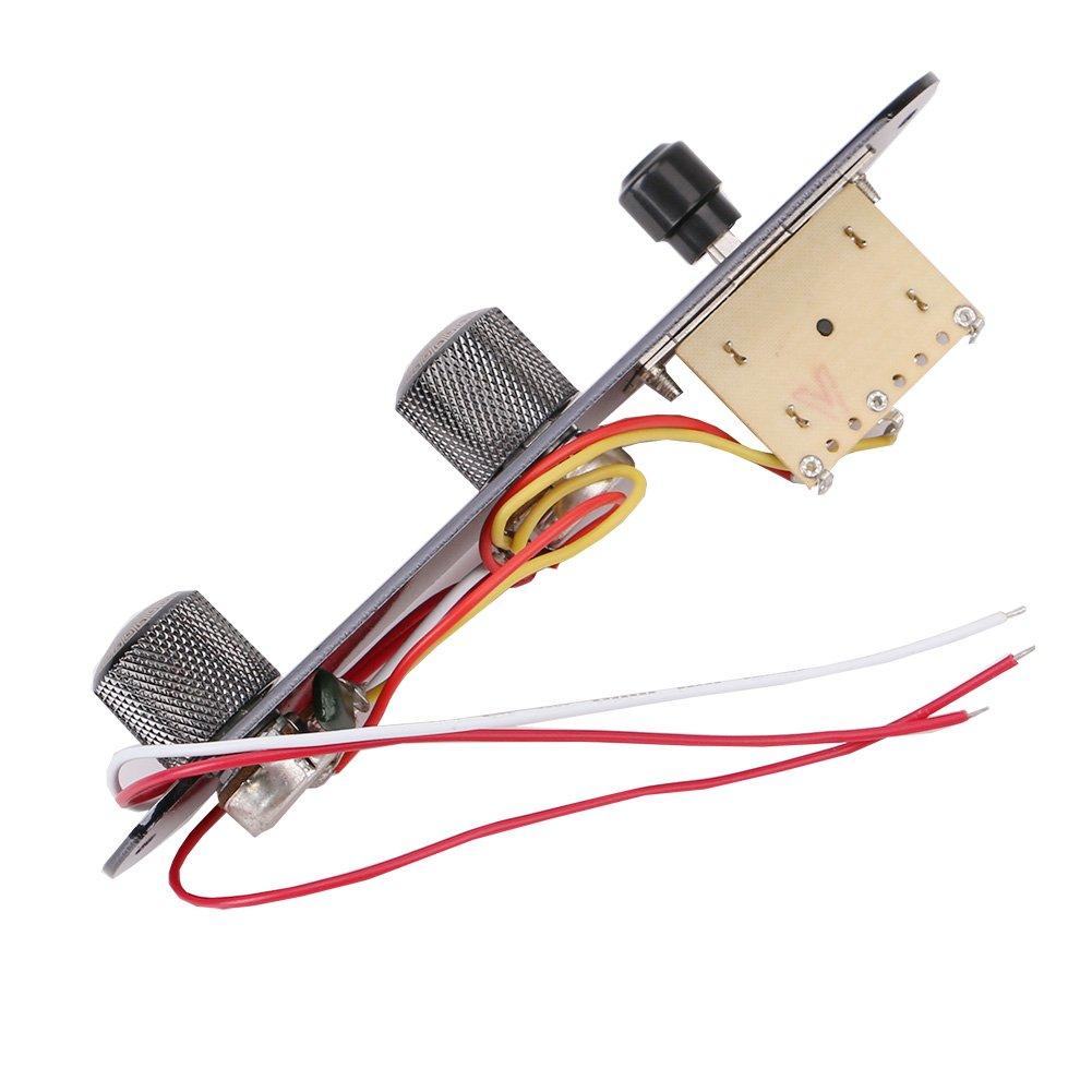Piastra controlli chitarra elettrica completa