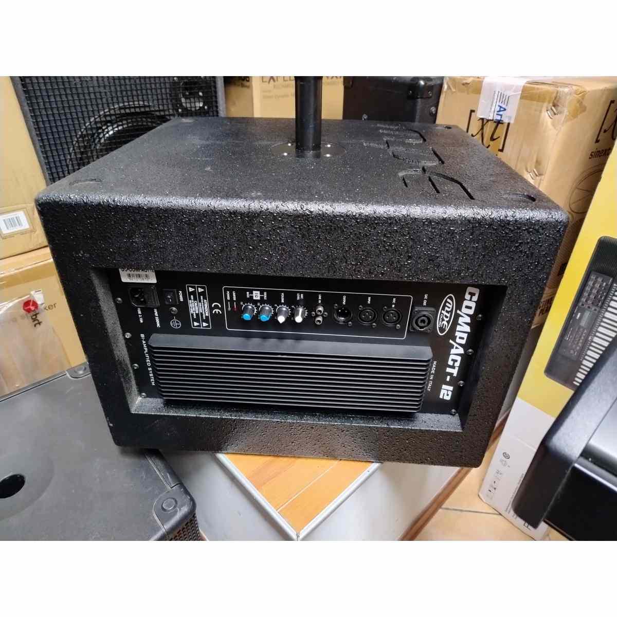 MPE GO COMPACT-12 Sistema Audio 3 Vie line array bi Amplificato 2100 Watt, ExDemo