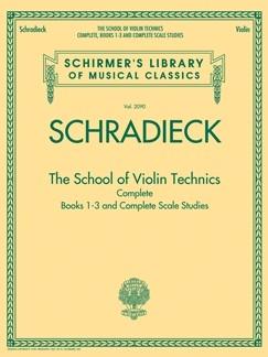 The school of violin technics complete