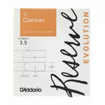 D'Addario Reserve Evolution ancia clarinetto Sib 3,5