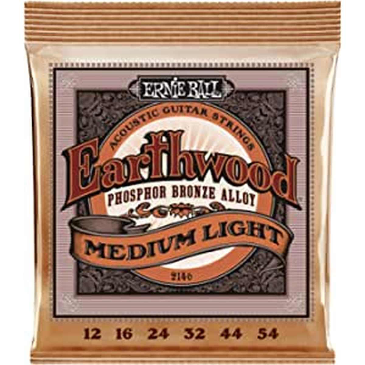 Ernie Ball earthwood phosphor bronze alloy  12 - 54 muta Chitarra Acustica
