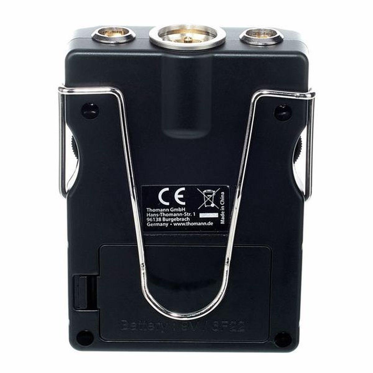 the t.bone L-Pack Alimentatore a Batteria per 2 Microfoni