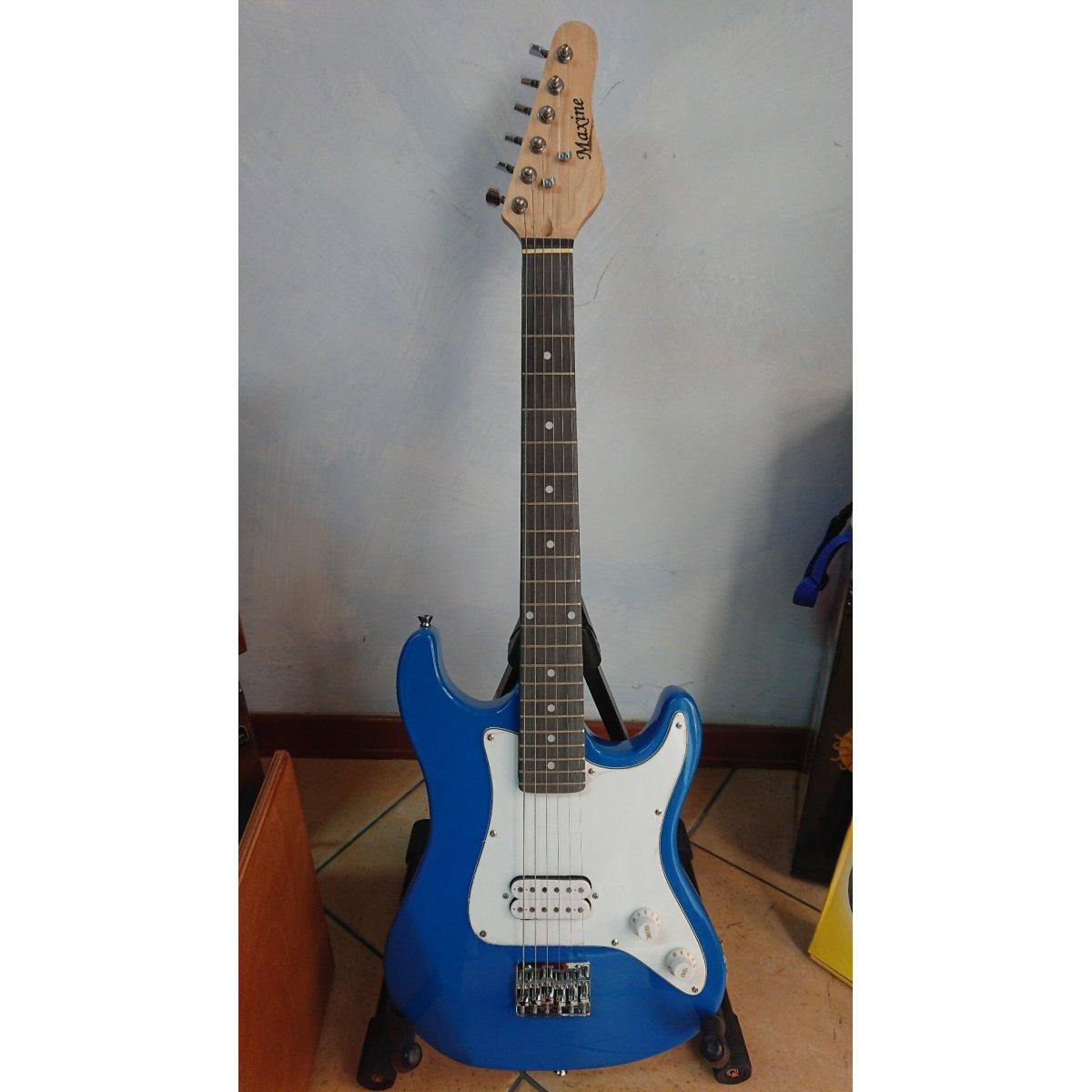 MAXINE STV125BLU KIT CHITARRA ELETTRICA JUNIOR, Blu