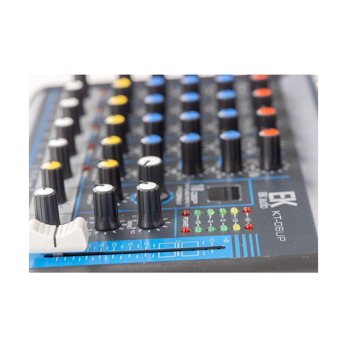 EK Audio KT06UP Mixer 6 canali
