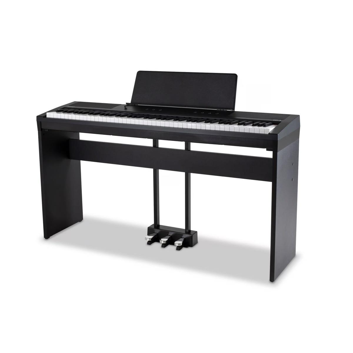Gewa PP-3 Bundle pianoforte digitale 88 tasti pesati con mobiletto 3 pedali