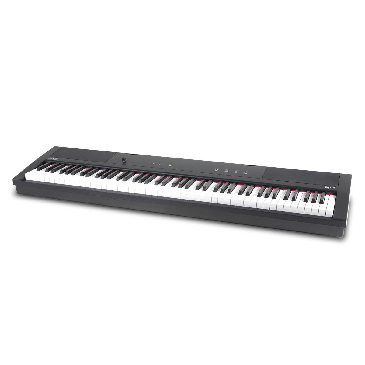 Gewa PP-3 Bundle pianoforte digitale 88 tasti pesati con mobiletto 3 pedali