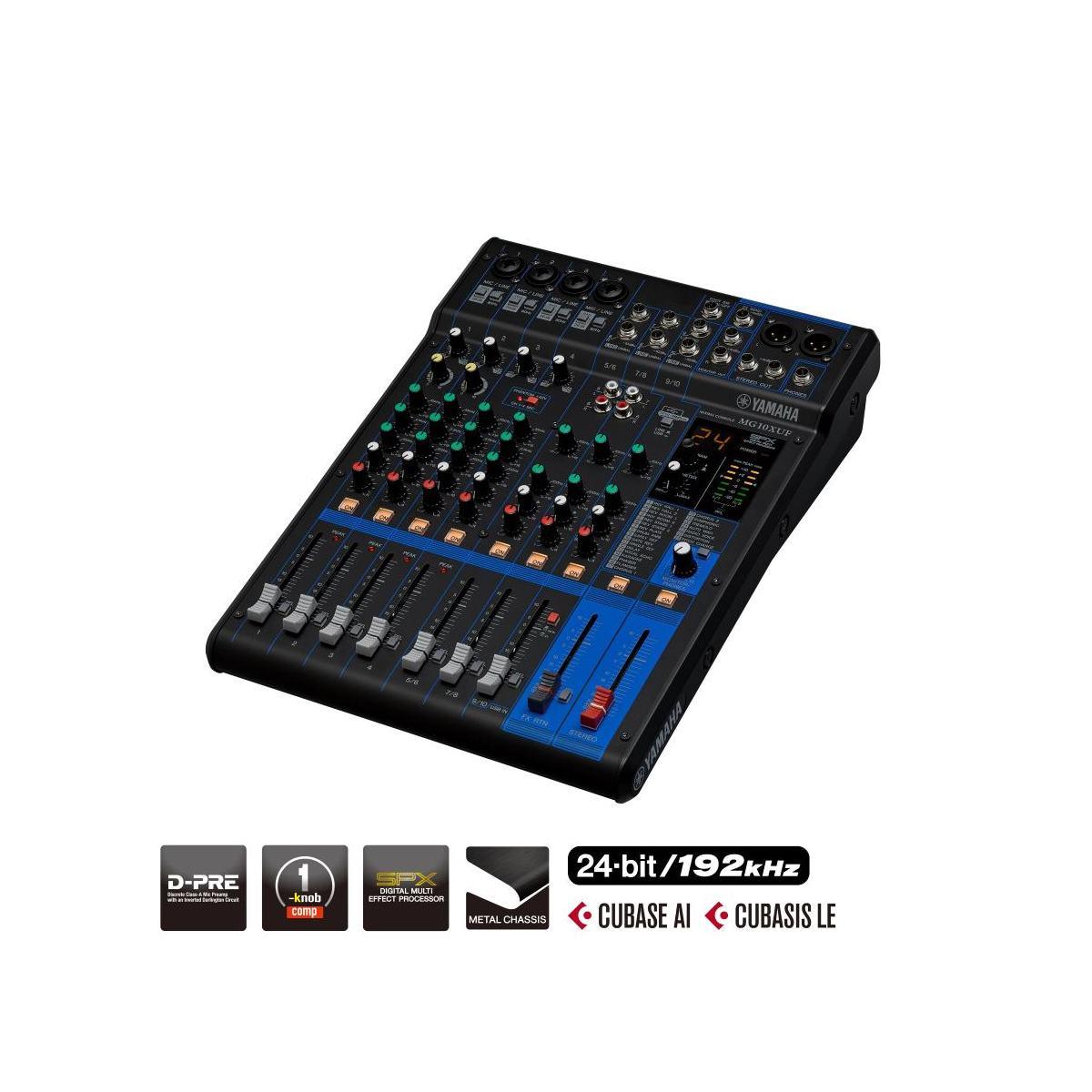 YAMAHA MG10XUF Mixer 10 canali con effetti