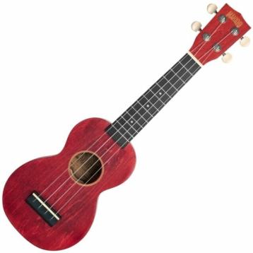 Mahalo island stv406r ukulele soprano cherry red, con borsa