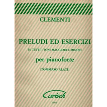 Clementi: preludi ed esercizi in tutti i toni maggiori e minori per pianoforte, outlet