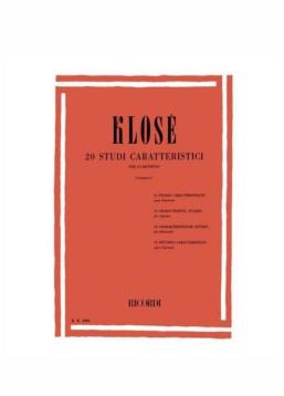 KLOSE' 20 Studi caratteristici per clarinetto (Giampieri)