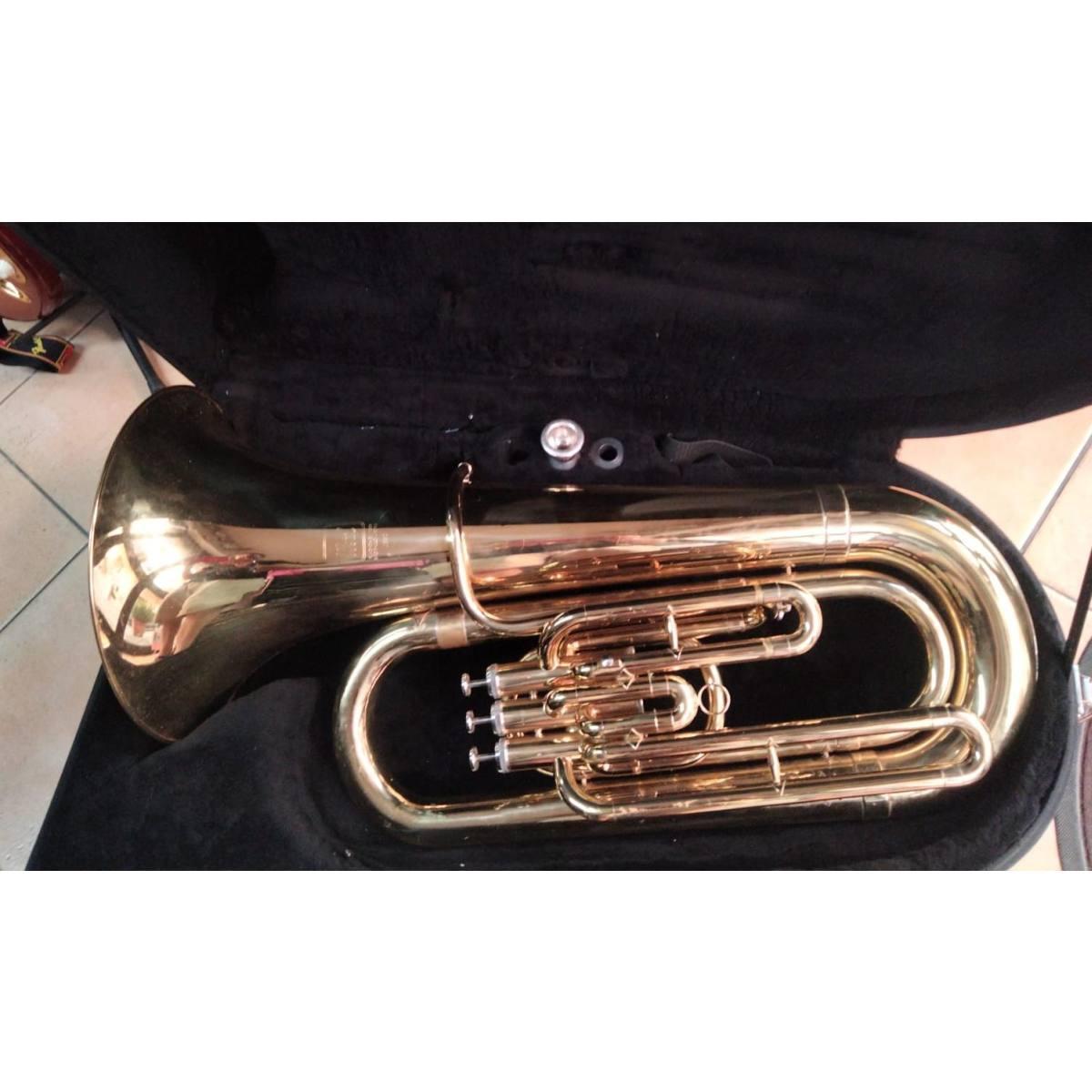 WERIL BASSO TUBA IN MIb 3 PISTONI USATO