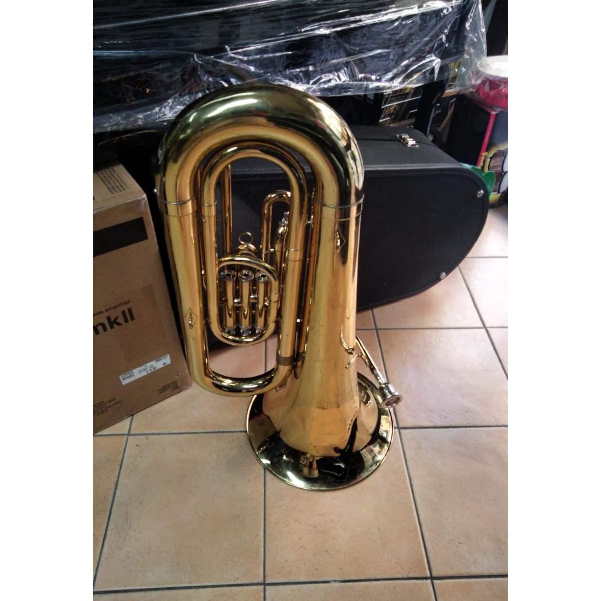 WERIL BASSO TUBA IN MIb 3 PISTONI USATO