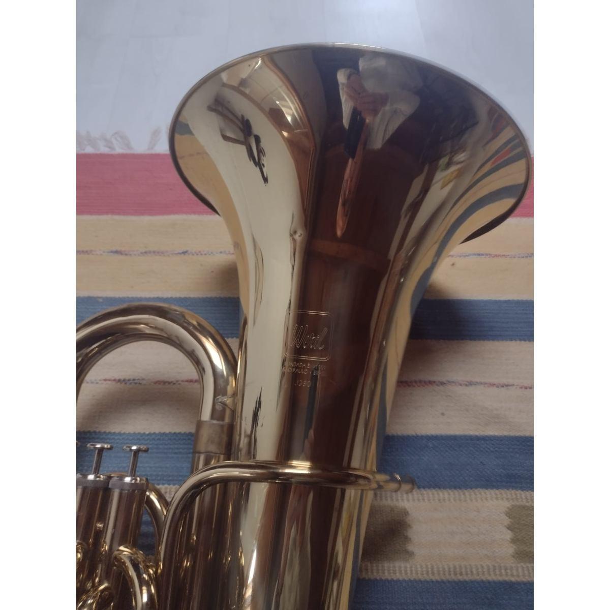 WERIL BASSO TUBA IN MIb 3 PISTONI USATO