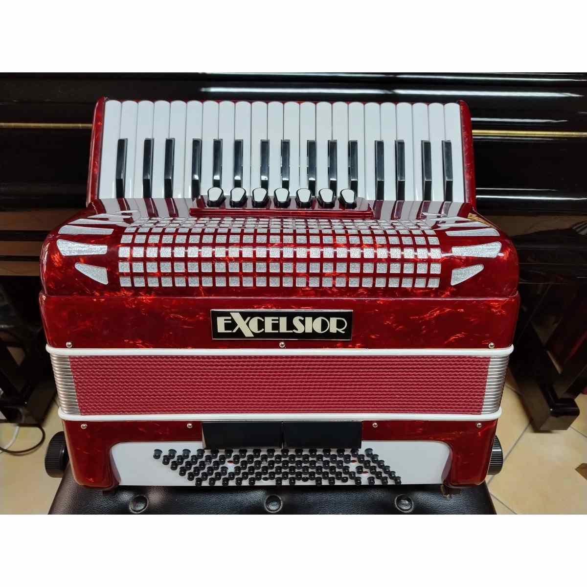 EXCELSIOR Fisarmonica 96 bassi 37 tasti, ExDemo