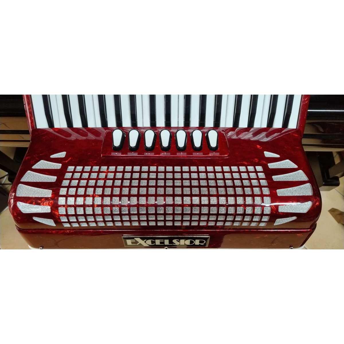 EXCELSIOR Fisarmonica 96 bassi 37 tasti, ExDemo
