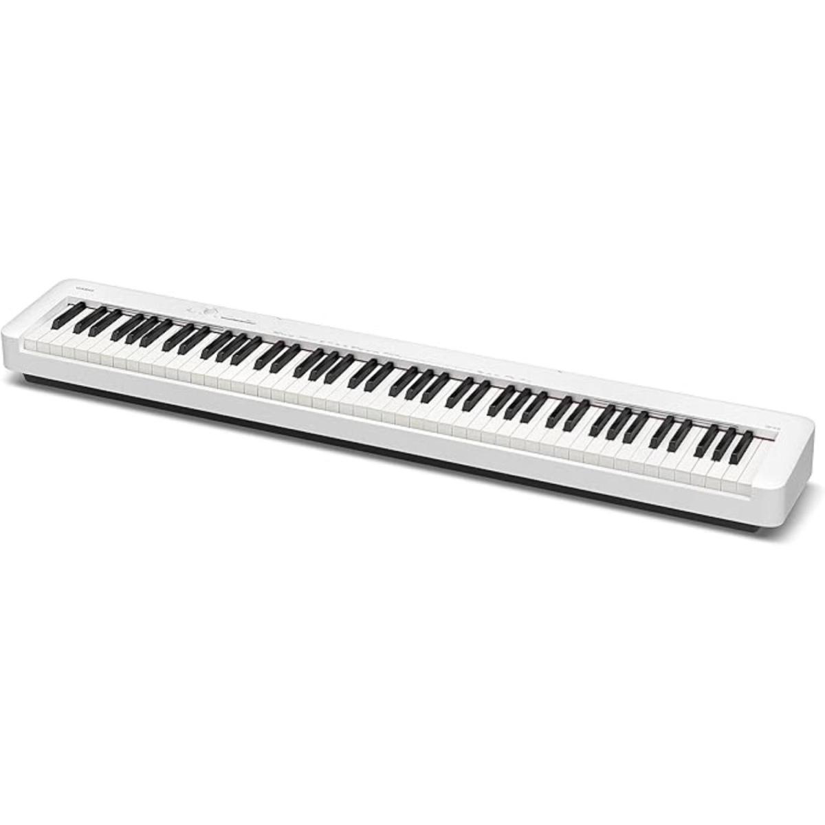 CASIO CDP S110 Piano Digitale 88 Tasti Pesati (Bianco)
