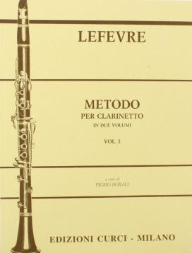 Curci lefevre metodo per clarinetto vol 1
