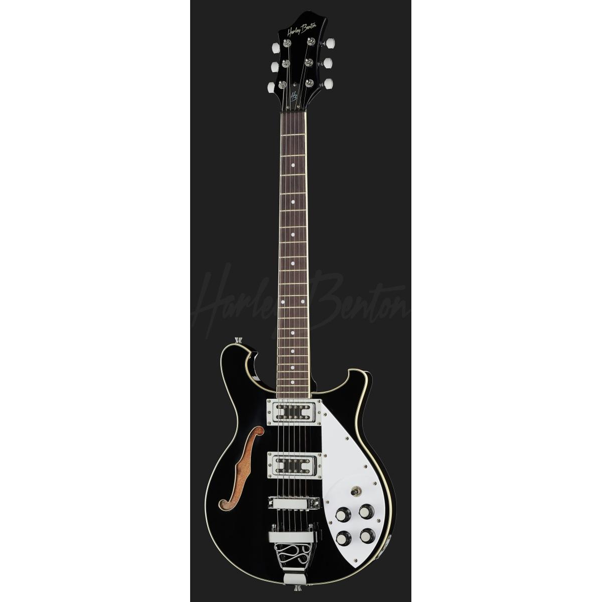 Harley Benton RB-600BK Chitarra Semiacustica Classic Serie