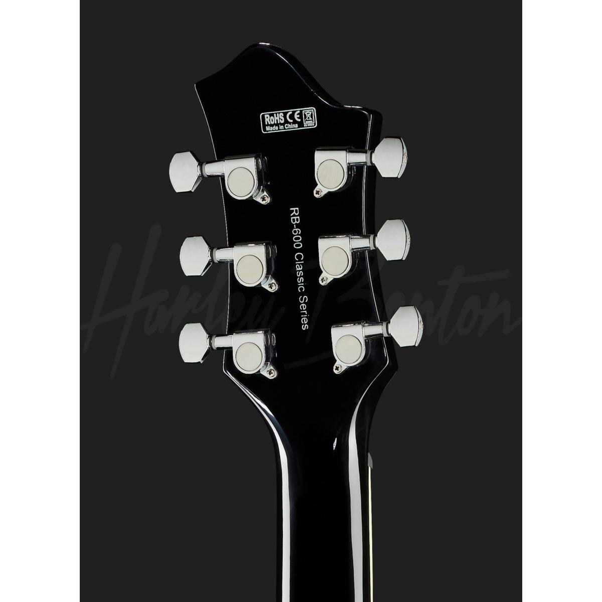 Harley Benton RB-600BK Chitarra Semiacustica Classic Serie