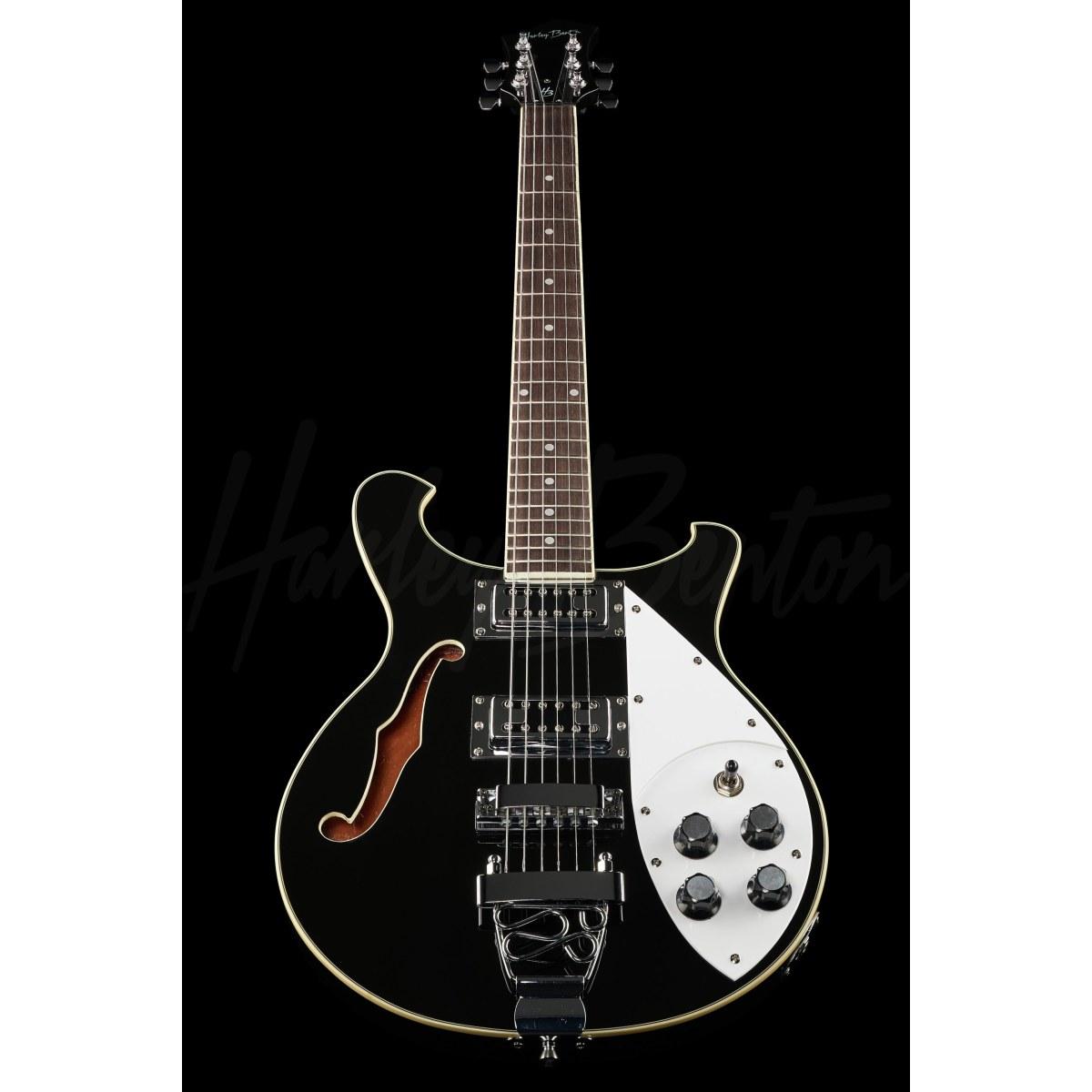 Harley Benton RB-600BK Chitarra Semiacustica Classic Serie