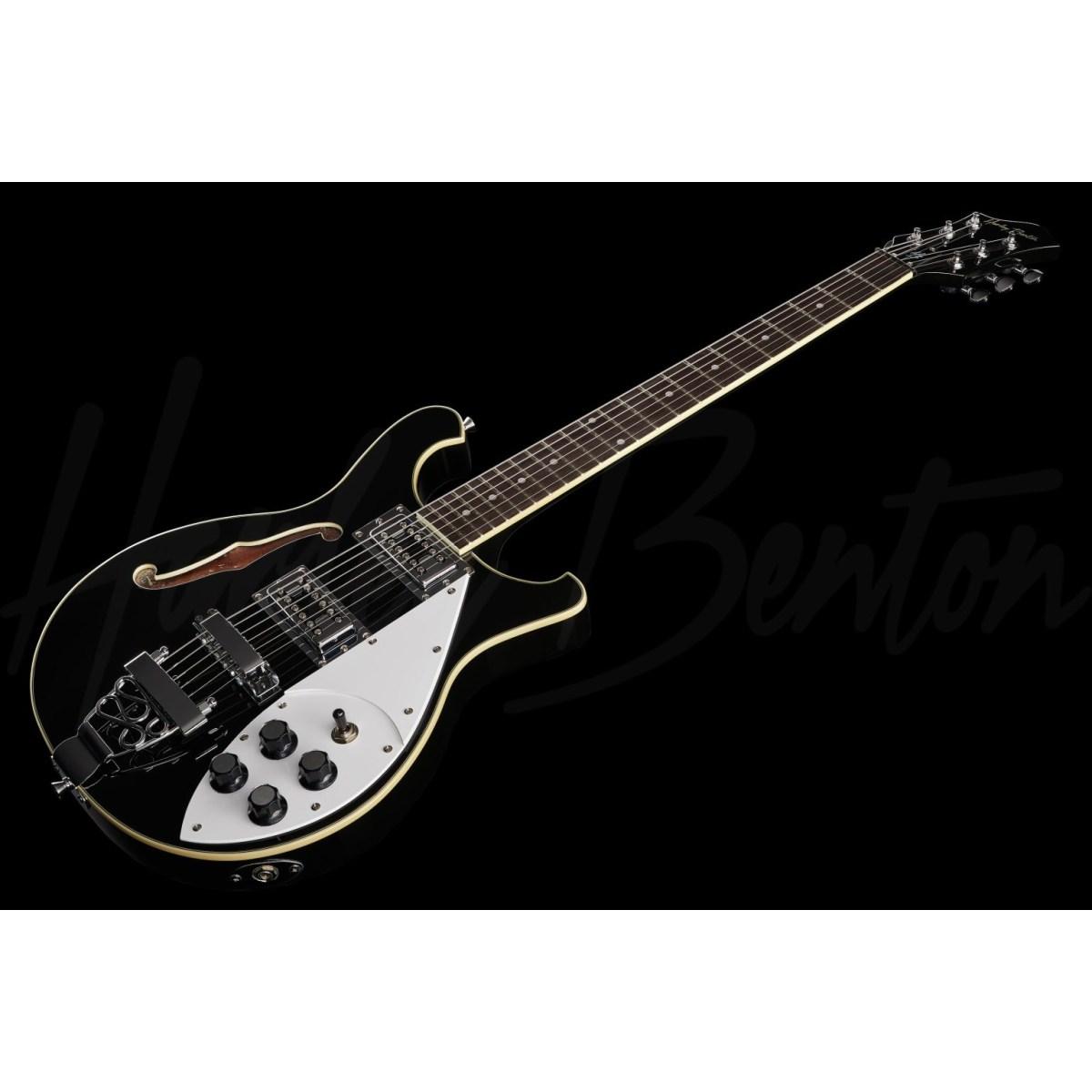 Harley Benton RB-600BK Chitarra Semiacustica Classic Serie