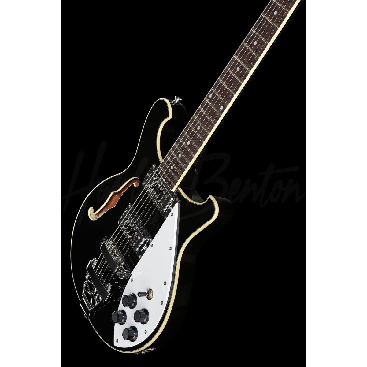 Harley Benton RB-600BK Chitarra Semiacustica Classic Serie