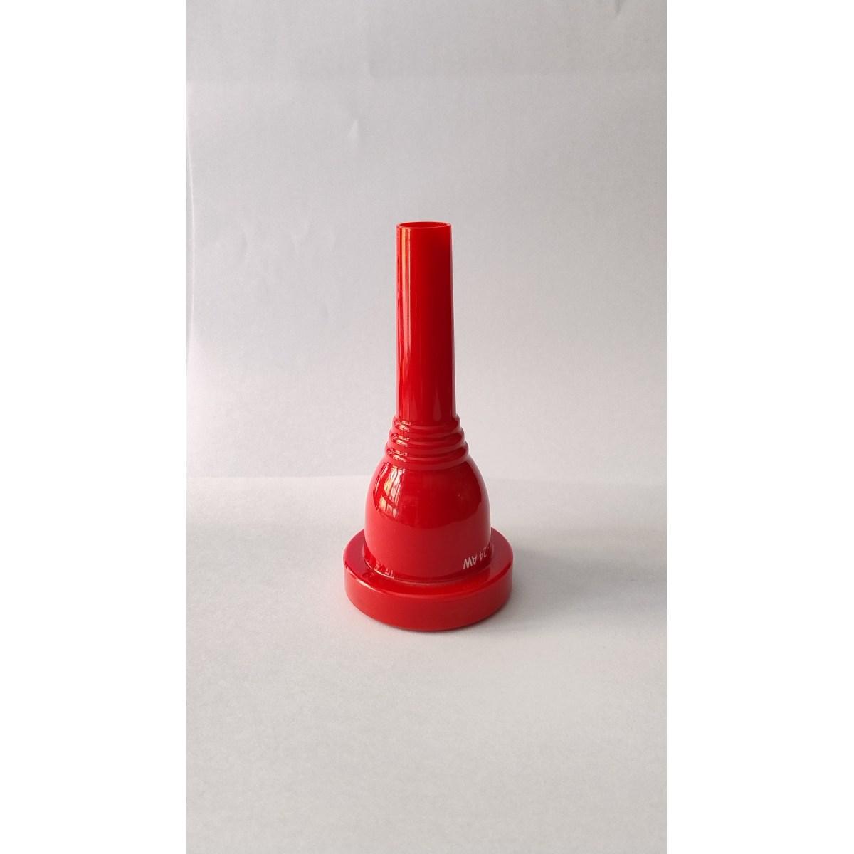 Kelly 24AW Mouthpiece - Bocchino rosso per Tuba e Susafono, usato