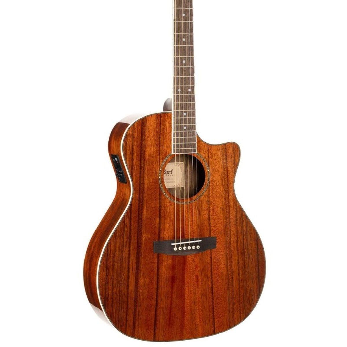 CORT GA-MEDX M OP Chitarra Acustica Elettrificata spalla mancante, con borsa