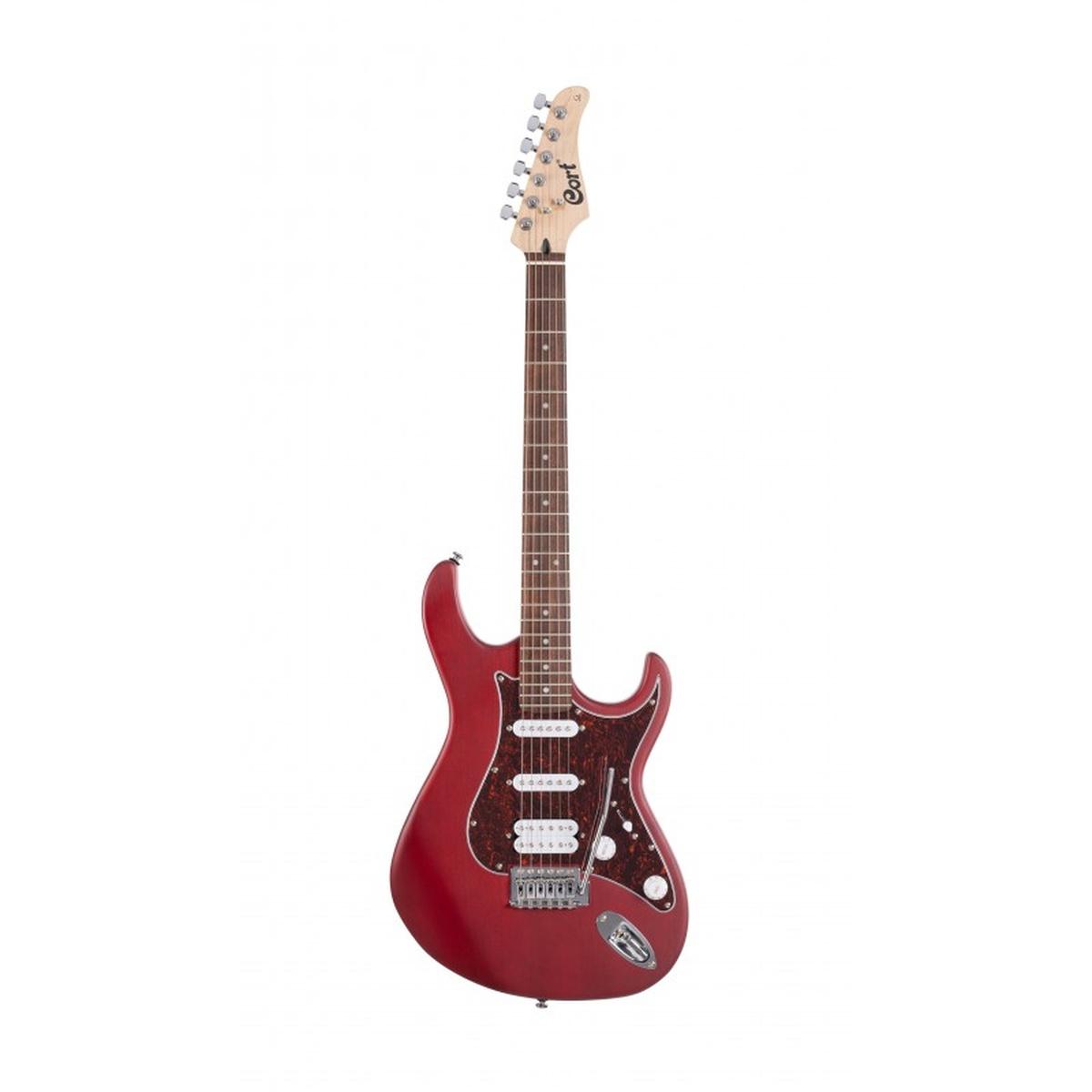 CORT G110 OPBC Chitarra Elettrica Solid-Body Open Pore Black Cherry