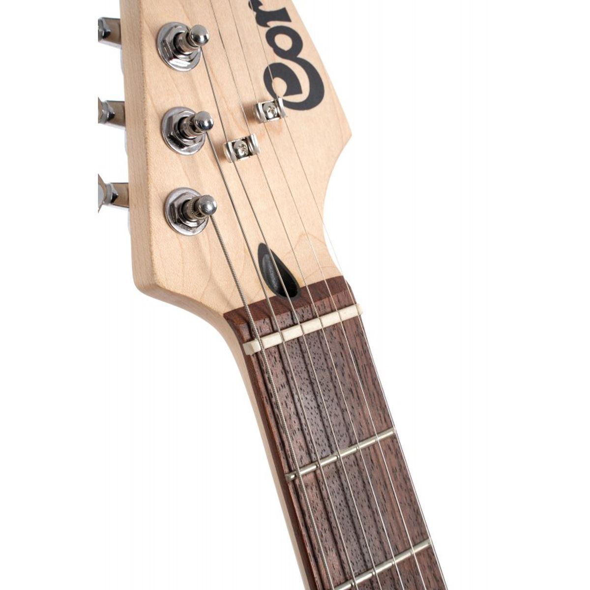 CORT G110 OPBC Chitarra Elettrica Solid-Body Open Pore Black Cherry