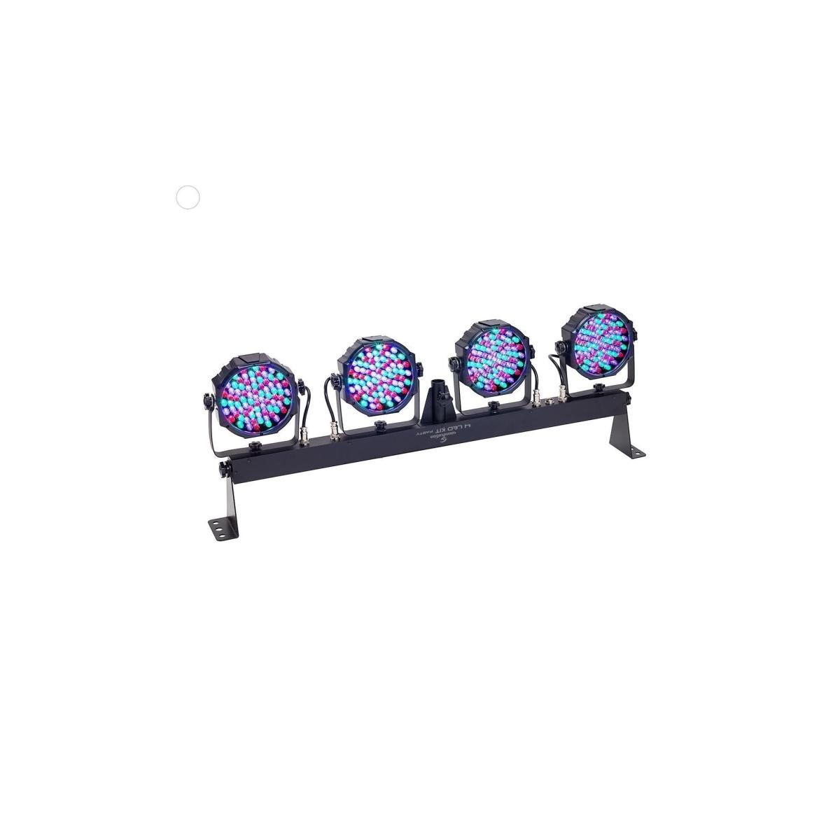 Soundsation 4LEDKIT-PARTY 2 - Kit Luci Par a Led RGB completo