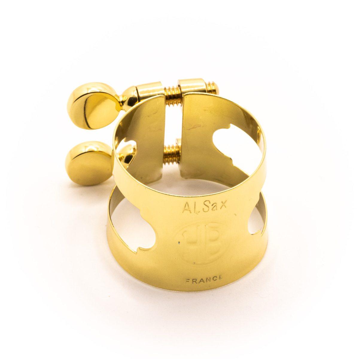 HEROUARD & BENARD HB100 Legatura Sax Alto Dorata