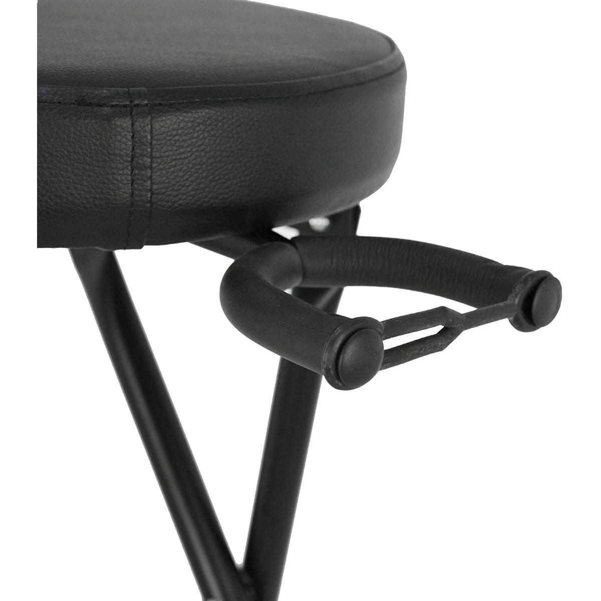 EK Sgabello pieghevole con Supporto per Chitarra