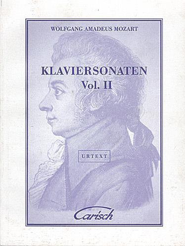 Wolfgang amadeus mozart klaviersonaten - vol ii outlet