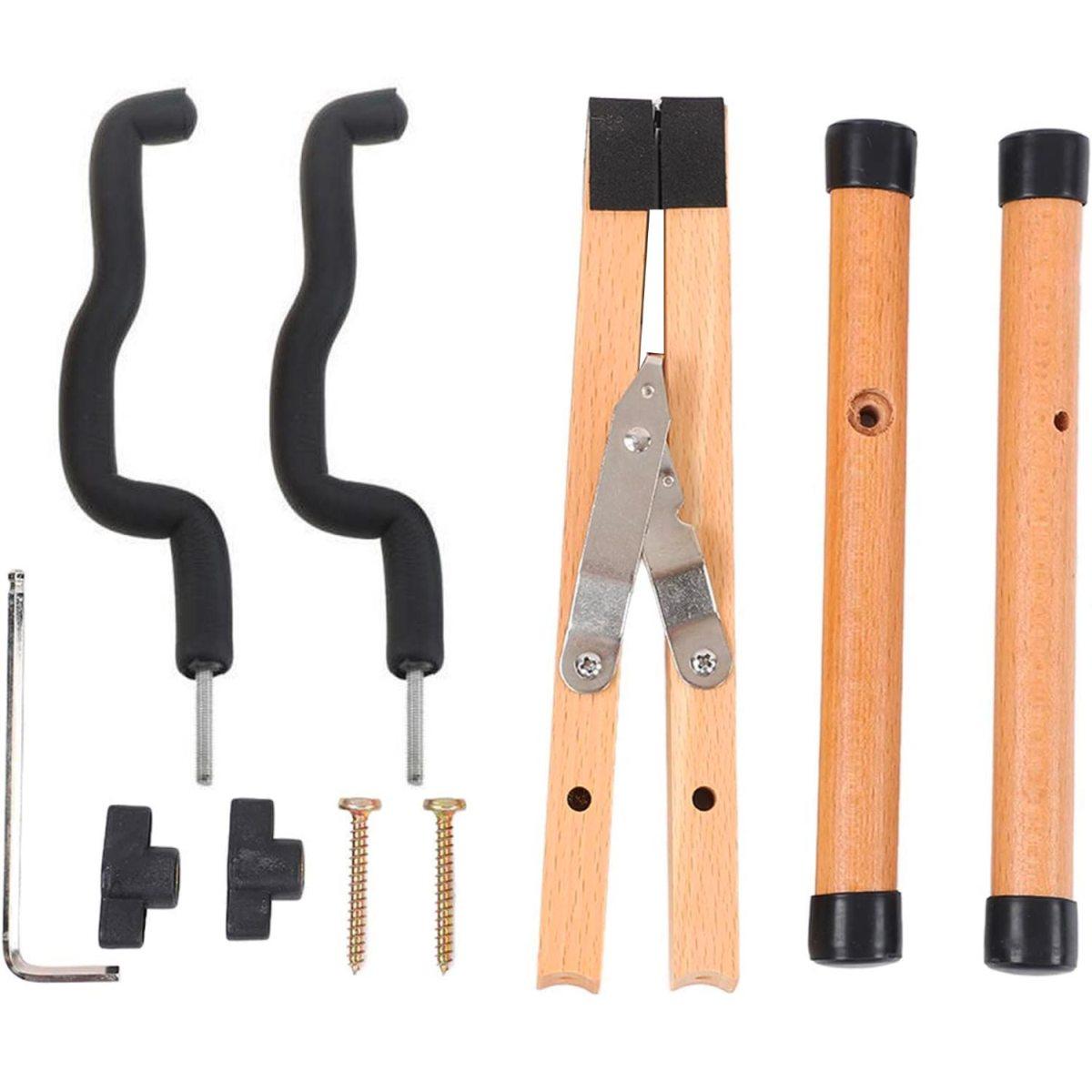 ffalstaff Supporto Portatile in legno per Chitarra
