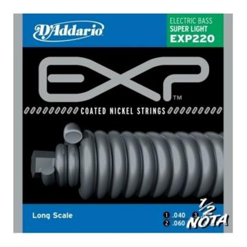 D'Addario EXP220 Super Light 40-95  muta basso elettrico 4 corde
