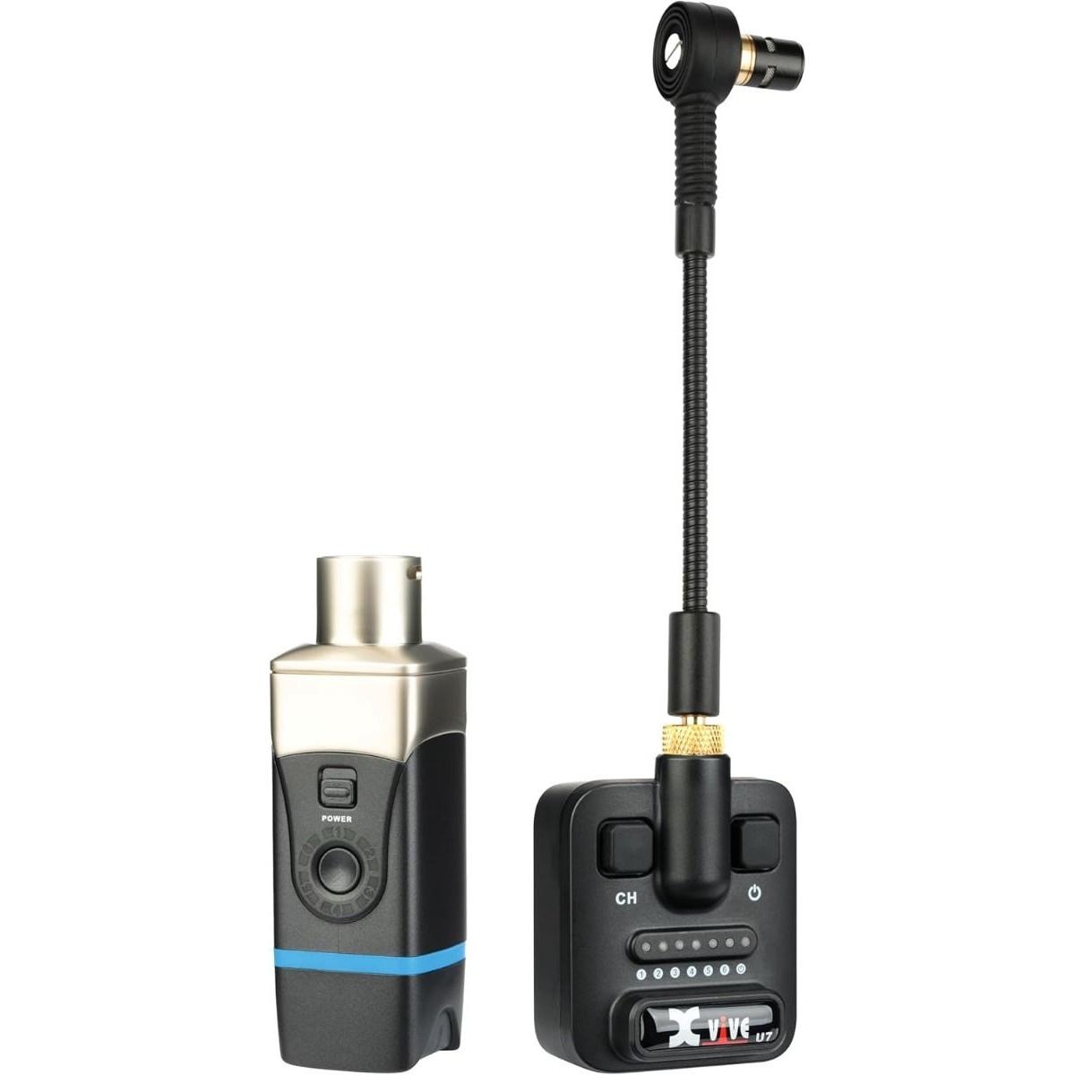 NUX U7 SAXOPH. TRUMPET WIREL.SYST. Sistema microfonico wireless per sax/Tromba