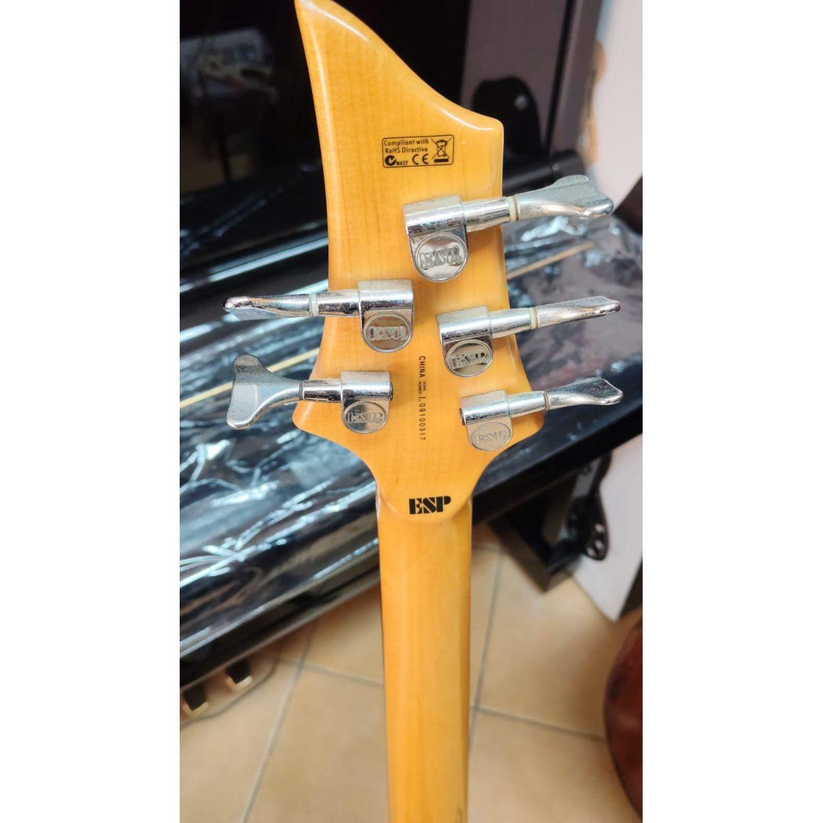 LTD ESP B-55 BK basso 5 corde Usato