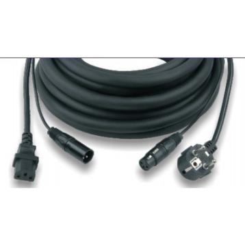 SOUNDSATION CAVO PHONO-RETE PF100-5 PER CASSE ATTIVE 3x2.5mm² - 2x0.22mm², 10mt