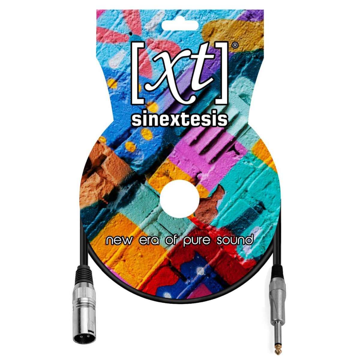SINEXTESIS Cavo XLR Maschio - Jack 6,3 mono 3 mt.