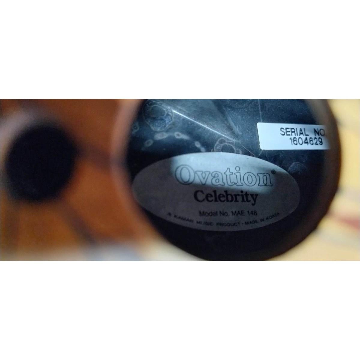 Applause Ovation MAE148-RRB Mandolino Elettrificato, usato