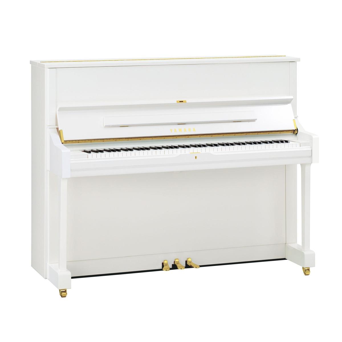 Yamaha U3H Pianoforte Verticale Bianco, Rigenerato