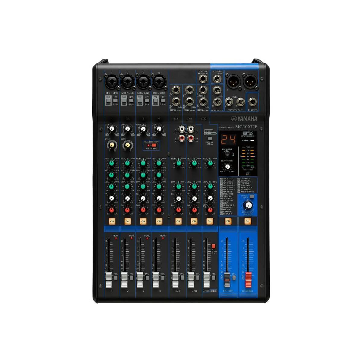 YAMAHA MG10XUF Mixer 10 canali con effetti, Ex Demo